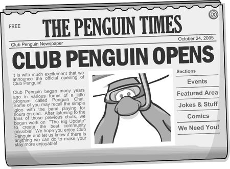 Club Penguin Times první vydání